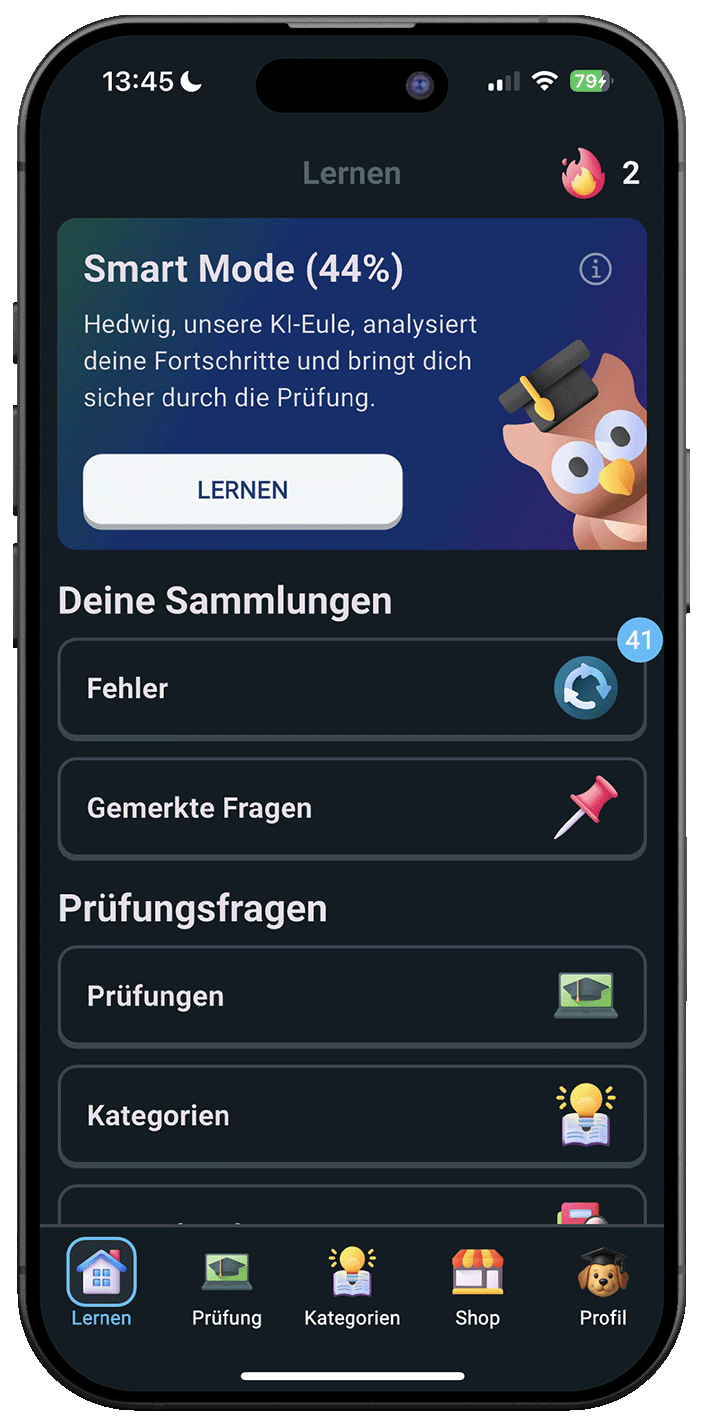 Hundeführerschein Online iPhone Screenshot
